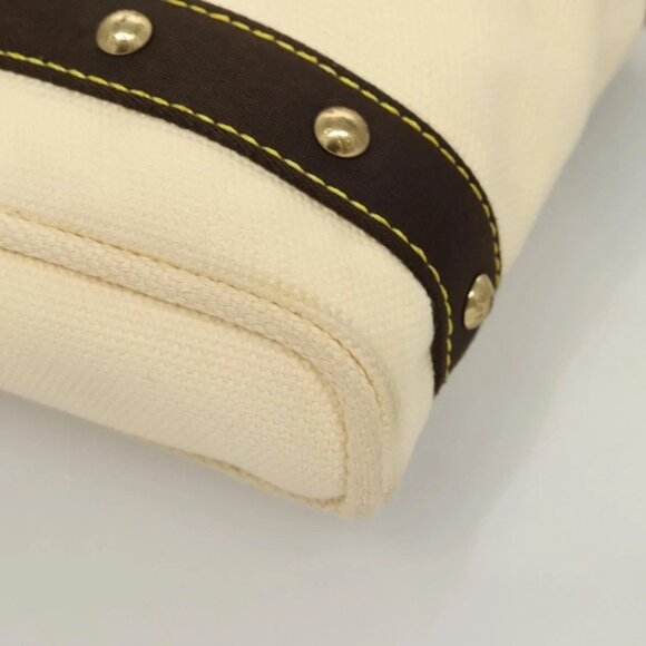 LOUIS VUITTON Antigua Cabas PM Hand Bag Ivory Brown M40039 LV Auth 127959 - Picture 4 of 16